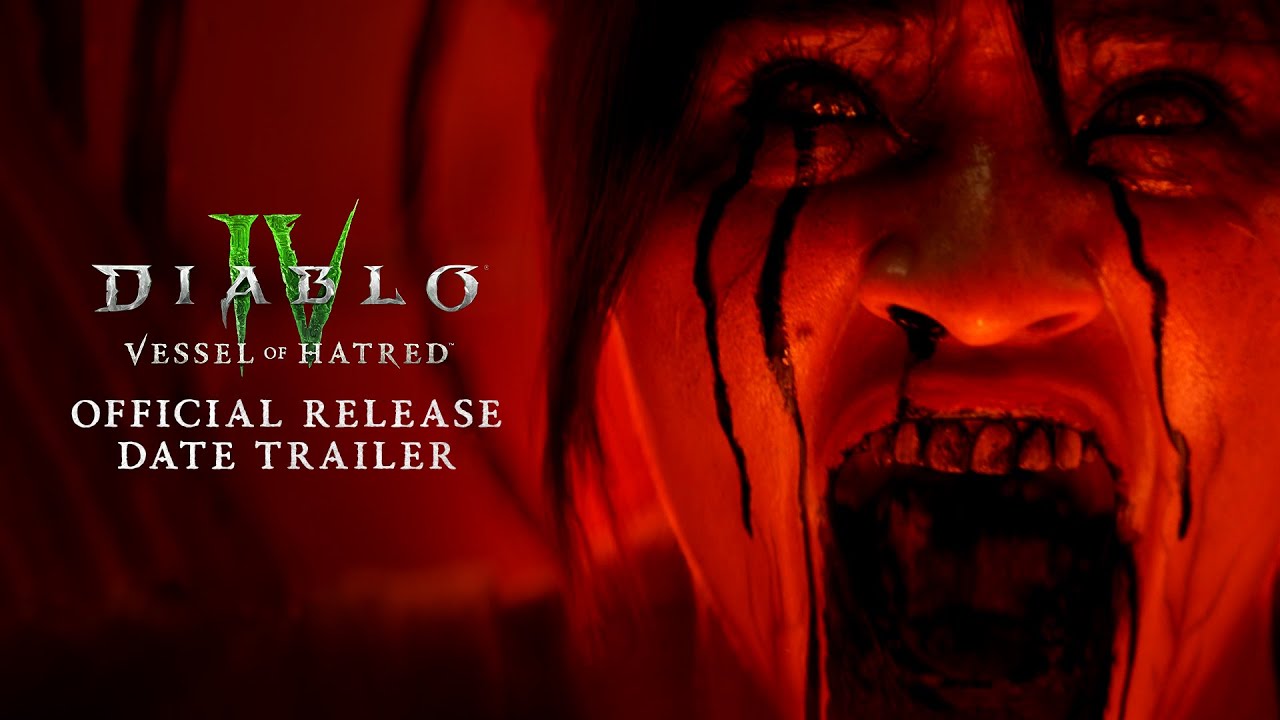 Diablo IV: Vessel of Hatred Release Date Trailer